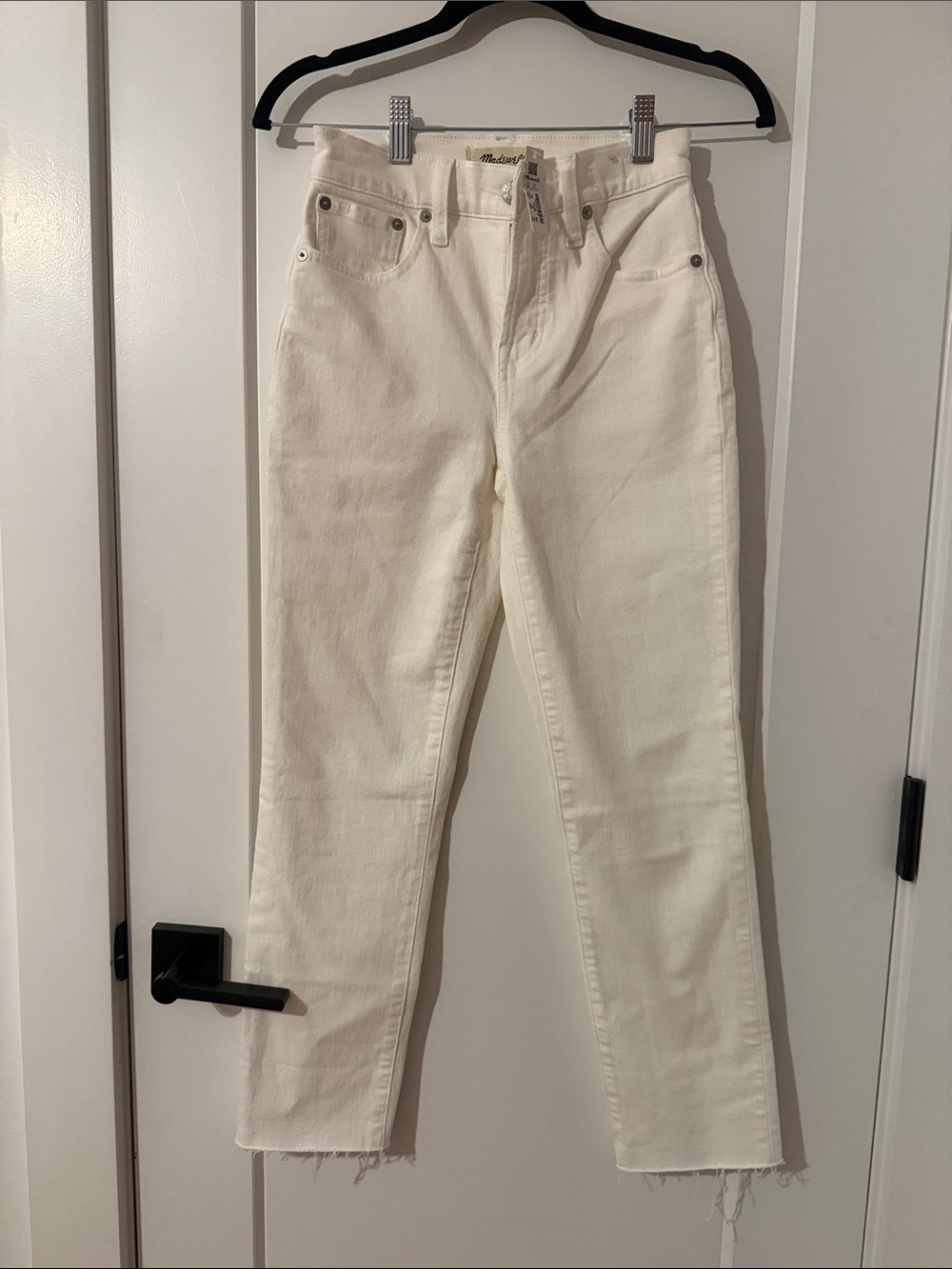 NWT Madewell The Perfect Vintage Jean - Ecru/Cream